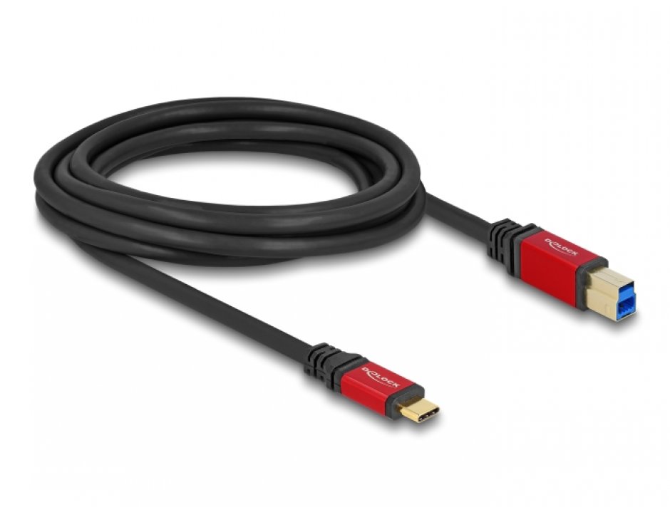Imagine Cablu USB 3.2 type C la USB-B T-T 3m